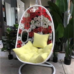 Xích Đu Đơn Đồng Tiền Mây Nhựa XD19