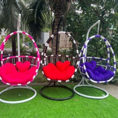 Xích Đu Đơn Giọt Nước Mây Nhựa XD39