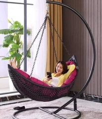 Xích Đu Thuyền Mây Nhựa MN48