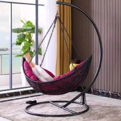 Xích Đu Thuyền Mây Nhựa MN48