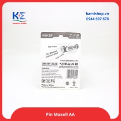 Pin maxcell 2A Vĩ giấy (2 Viên/1 Vĩ)