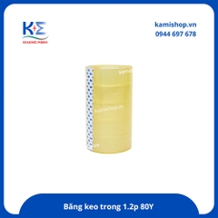 Băng keo trong 1.2p 80Y