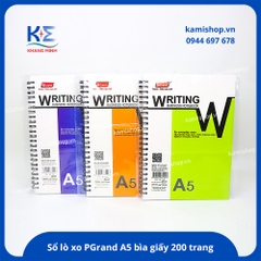 Sổ lò xo A5 bìa giấy PGrand 8542 200 trang