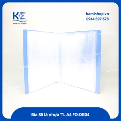 Bìa 80 lá nhựa TL A4 FO-DB04 (20)