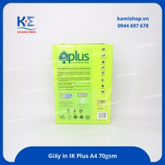 Giấy IK Plus A4 ĐL 70