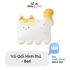 Vỏ gối hình thú Milo & Gabby - Bell - MNEA-009