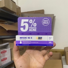 BENZAC AC benzoyl peroxide 5% - 15g