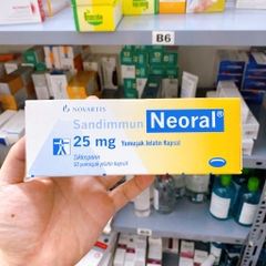 Viên uống NEORAL Sandimmun Cyclosporine A - hộp 50 viên