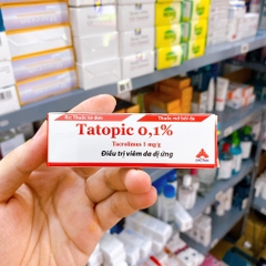 Thuốc mỡ điều trị viêm da dị ứng TATOPIC 0.1% - hộp 1 tuýp 10g