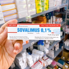 Kem mỡ bôi trị chàm Sovalimus