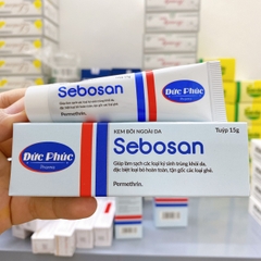 Gel bôi ghẻ và loại bỏ ký sinh trùng Sebosan Permethrin 5% - 15g