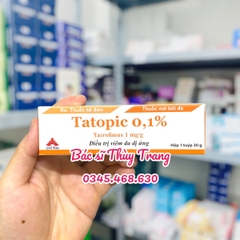 Thuốc mỡ điều trị viêm da dị ứng TATOPIC 0.1% - hộp 1 tuýp 10g