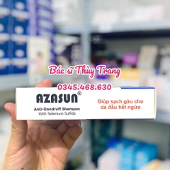 Dầu gội sạch gàu GAMMA Azasun Anti-Dandruff Shampoo - 120ml