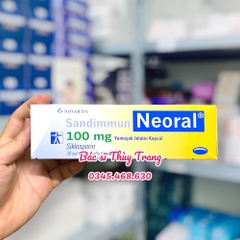 Viên uống NEORAL Sandimmun Cyclosporine A - hộp 50 viên