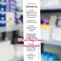 Bút chấm mụn cóc, mụn cơm Nilocin Vorte Pen - 3ml