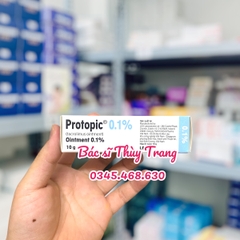 Protopic 0.1% 10g - Thuốc Trị Bạch Biến, Viêm Da Cơ Địa, Viêm Da Tiết Bã Hiệu Quả