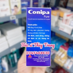 Dung dịch uống bổ sung kẽm Conipa Pure - hộp 20 ống