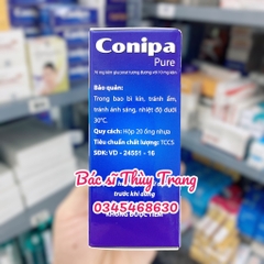 Dung dịch uống bổ sung kẽm Conipa Pure - hộp 20 ống