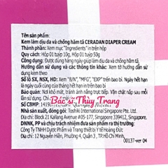 Kem làm dịu da và chống hăm tã Ceradan Diaper Cream - Giải pháp tối ưu cho làn da bé