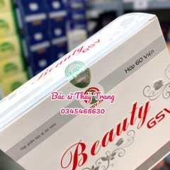 Viên uống bổ sung dưỡng chất có lợi cho da, tóc và móng Beauty GSV - hộp 60 viên