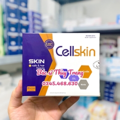 Viên uống đẹp da, chống lão hóa, giảm sạm nám, tàn nhang Cellskin - Hộp 60 viên
