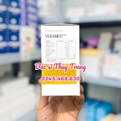 Viên uống chống nắng, sáng da và giảm nám, tàn nhang VERAMED GOLD - hộp 50 viên