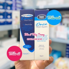 Kem giảm nứt nẻ gót chân, bàn chân, ngón chân tay DERMATONICS Once Heel Balm - 75ml - urea 25%