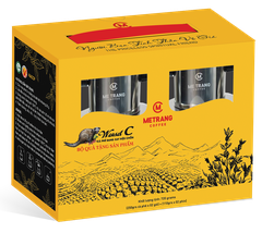 Cà phê Chồn Giftset (Giftset Weasel Vacuum Ground Coffee - plus 2 Inox Filter)