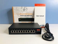Smart PoE Switch, model :SW 8K-POE (8 port)