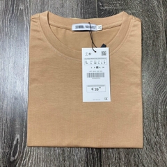 Áo thun nữ trơn cổ tròn tay ngắn dáng suông đen trắng cao cấp,áo phông nữ cộc tay cotton basic chất vải đẹp ELY207R