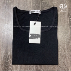 Áo croptop cổ vuông nữ ELY  thun ôm body tanktop 3 lỗ cộc tay cao cấp nhiều màu đen trắng tím nâu hồngELY218