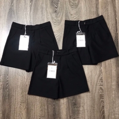 Quần đùi nữ cạp cao kiểu basic short ngắn chất vải umi hàn co giãn tôn dáng đồ mặc nhà đi làm đẹp ELY251