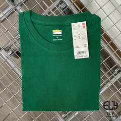 Áo phông nữ ELY dài tay dáng ôm body thun cotton trơn HÀNG DÀY CAO CẤP cổ tròn màu đen trắng nâu xanh ELY235