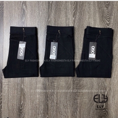 Quần legging nữ dài nâng mông lưng cạp cao giữ nhiệt leggin thun ôm bó vải dày đanh vải ELY239