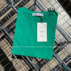 Áo thun nữ cộc tay cánh rơi kiểu phông  form rộng vải cotton đẹp màu trắng đen xanh nâu phong cách năng động ELY240.