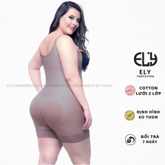 Quần định hình gen bụng toàn thân nâng mông chảy xệ giảm eo latex hàng đẹp ELY300