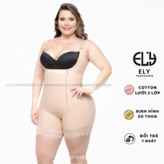 Quần định hình gen bụng toàn thân nâng mông chảy xệ giảm eo latex hàng đẹp ELY300