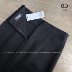 Chân váy bút chì công sở cao cấp Ely Fashion chất Umi Hàn from chuẩn-Váy đầm dáng dài lưng cao đen sang trọng ELY001.