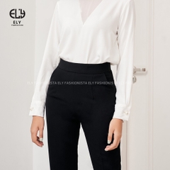 Quần tây nữ lưng cao Ely fashion kiểu baggy nữ công sở đi học thời trang dễ phối đồ đẹp ELY228