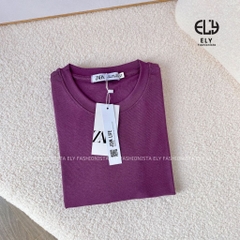 Áo thun nữ tay dài ôm body chất cotton dẻo mềm mượt dày vải có độ co giãn cao giữ from chuẩn không bai nhão ELY279