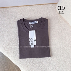 Áo thun nữ tay dài ôm body chất cotton dẻo mềm mượt dày vải có độ co giãn cao giữ from chuẩn không bai nhão ELY279