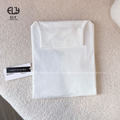 Áo croptop nữ tay dài cao cổ chất vải cotton lót lông kiểu cổ lọ cao cấp giữ nhiệt dáng ôm body đẹp ELY280