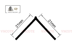 Nẹp V thạch cao - V20