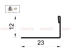 Nẹp inox bo góc ốp gạch SAE-10-VB