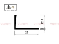 Nẹp góc ốp lát YL-12