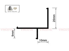 Nẹp Shadowline viền trần SDL-09