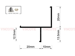 Nẹp viền trần thạch cao SDL-12.5