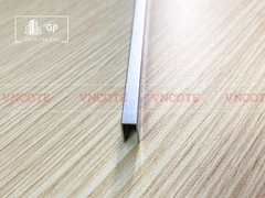 Nẹp inox chữ U5mm màu trắng xước