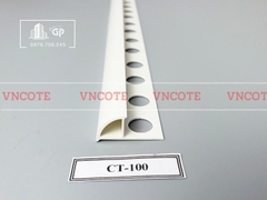 Nẹp nhựa bo góc ốp lát 10mm CT-100