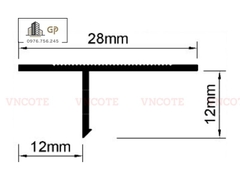 Nẹp tách khe vật liệu DF12